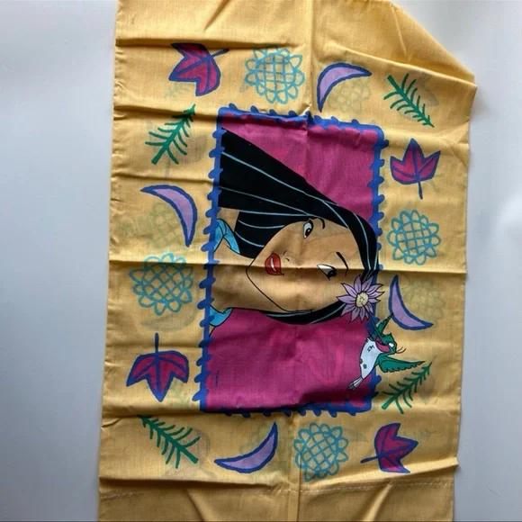 Vintage Disney Pocahontas Crib / Toddler Bedding Set - Picture 3 of 9